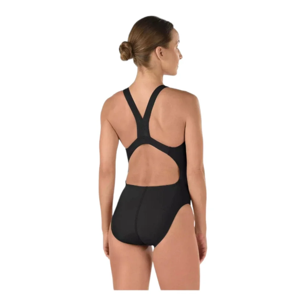 Speedo Women's Power Flex Eco Super Pro Swimsuit Sz 28 Black - Picture 2 of 5